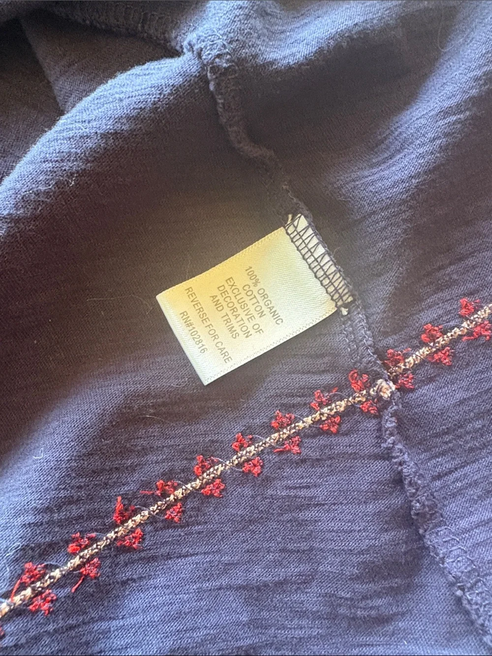 Garnet Hill 100% Organic Cotton Dress, Size Small